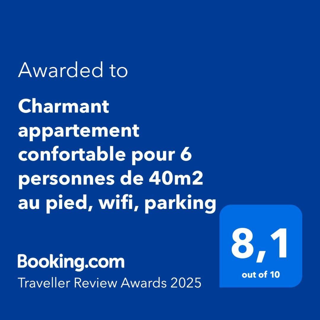 Charmant Appartement Confortable Pour 6 Personnes 40M2 Pied Pistes, Piscine, Wifi, Parking Chamrousse Exterior foto